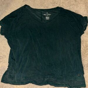 American eagle soft&sexy tee - dark green size M